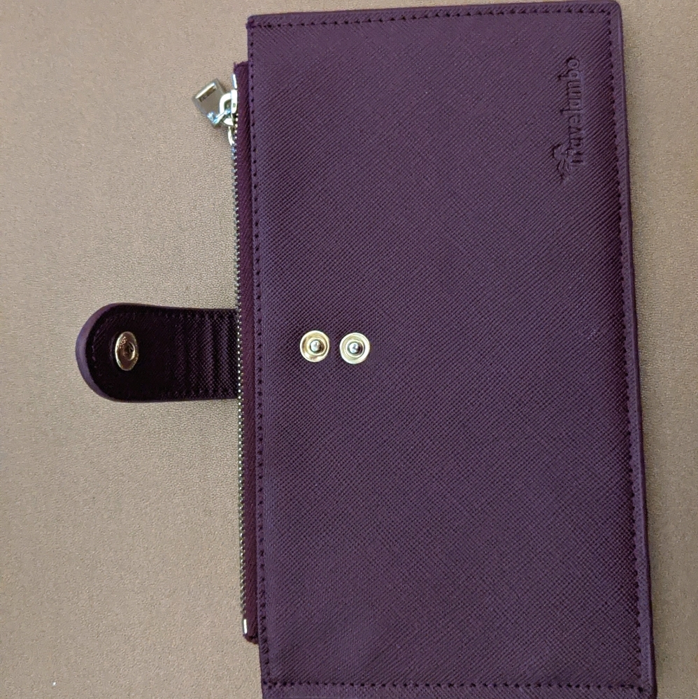 Burgundy wallet